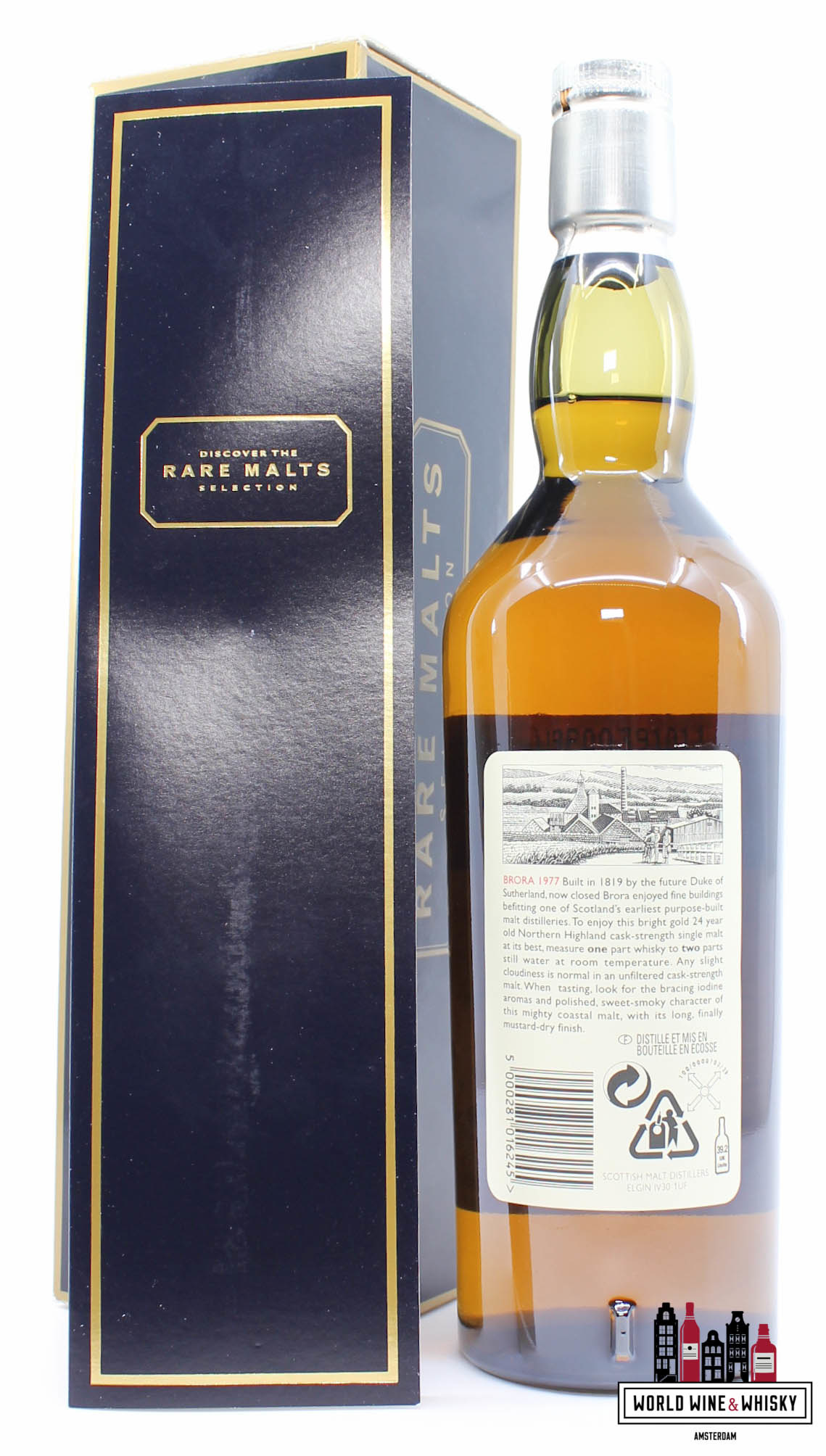 Brora Brora 24 Years Old 1977 2001 - Rare Malts Selection - Natural Cask Strength - 1 of 6000 56.1% (Closed Distillery)