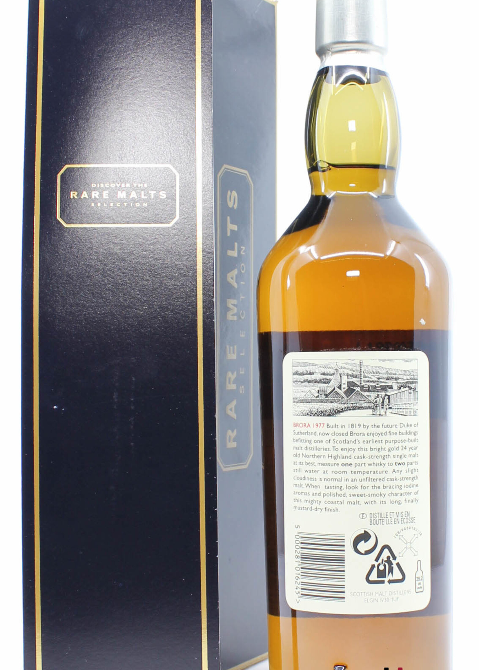 Brora Brora 24 Years Old 1977 2001 - Rare Malts Selection - Natural Cask Strength - 1 of 6000 56.1% (Closed Distillery)