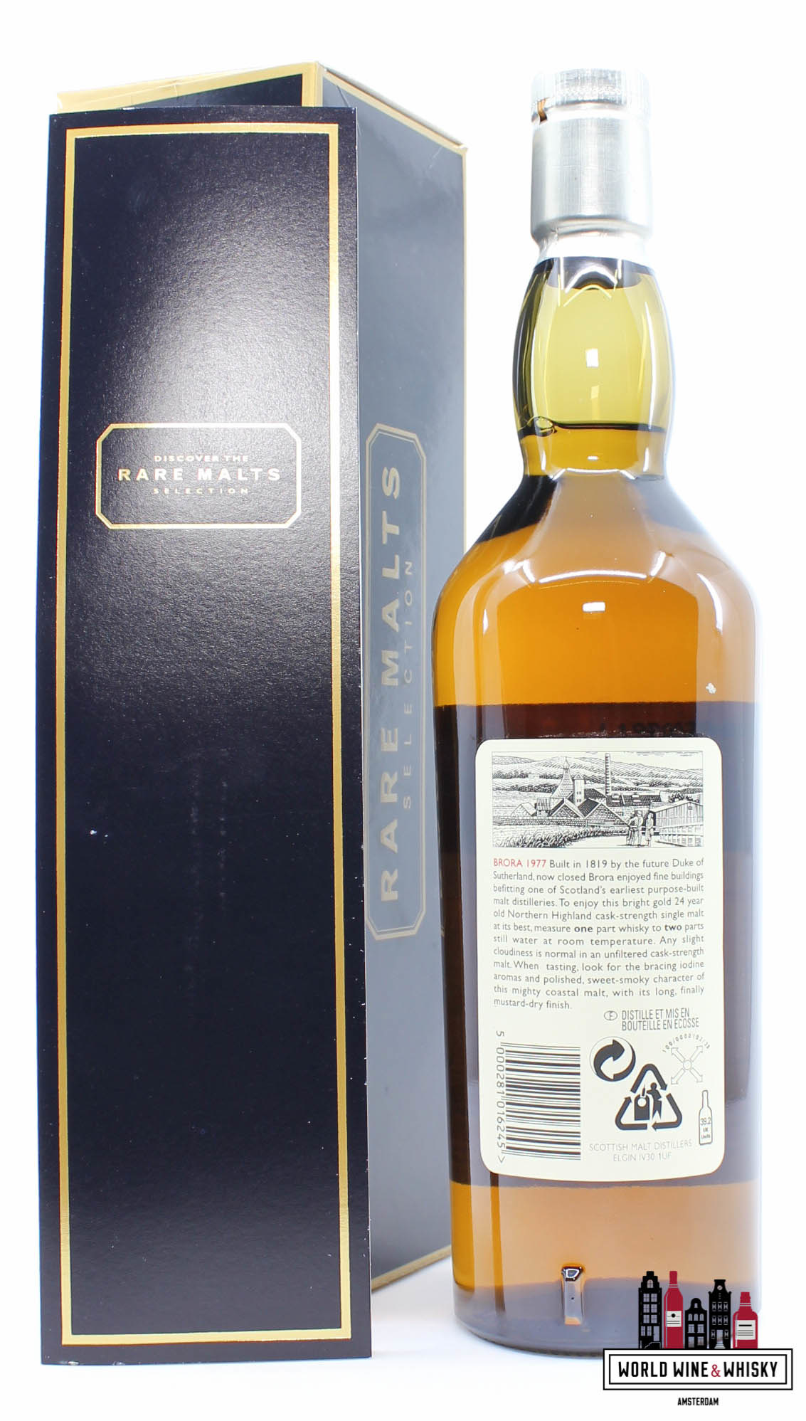 Brora Brora 24 Years Old 1977 2001 - Rare Malts Selection - Natural Cask Strength - 1 of 6000 56.1% (Closed Distillery)