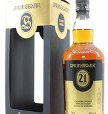 Springbank Springbank 21 Years Old 2017 - Limited Edition - Black/Gold Edition 46% (1 Of 3800)