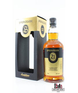 Springbank Springbank 21 Years Old 2017 - Limited Edition - Black/Gold Edition 46% (1 Of 3800)