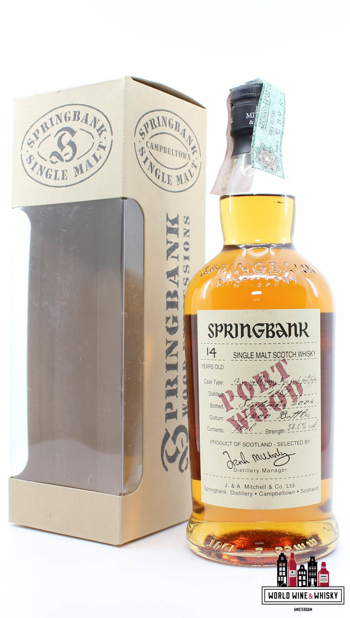 Springbank Springbank 14 Years Old 1989 2014 - Port Wood - Wood Expressions Series 52.8% (1 of 7200)