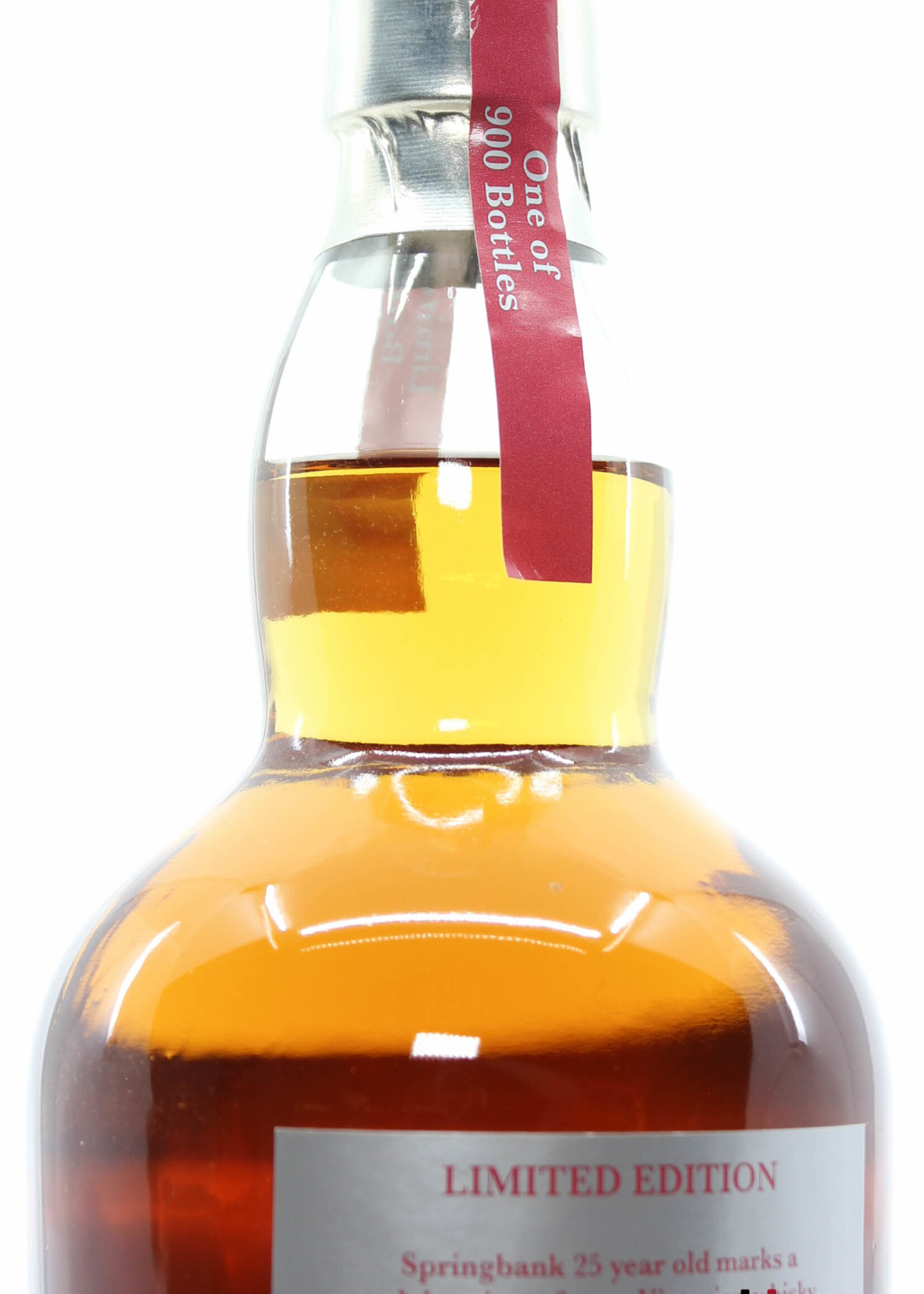 Springbank Springbank 25 Years Old 2016 Limited Edition - Red/Silver Edition 46% (1 of 900)