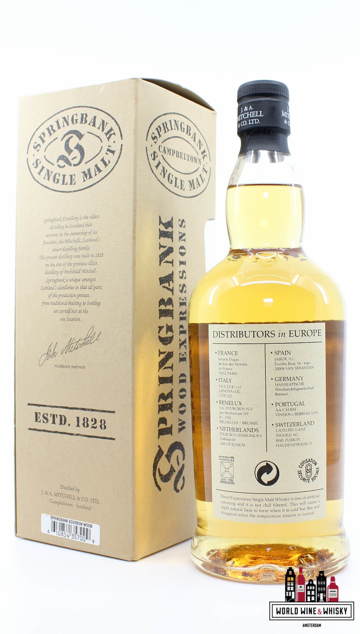 Springbank Springbank 12 Years Old 1991 2004 - Bourbon Wood - Wood Expressions Series 58.5% (1 of 5986)