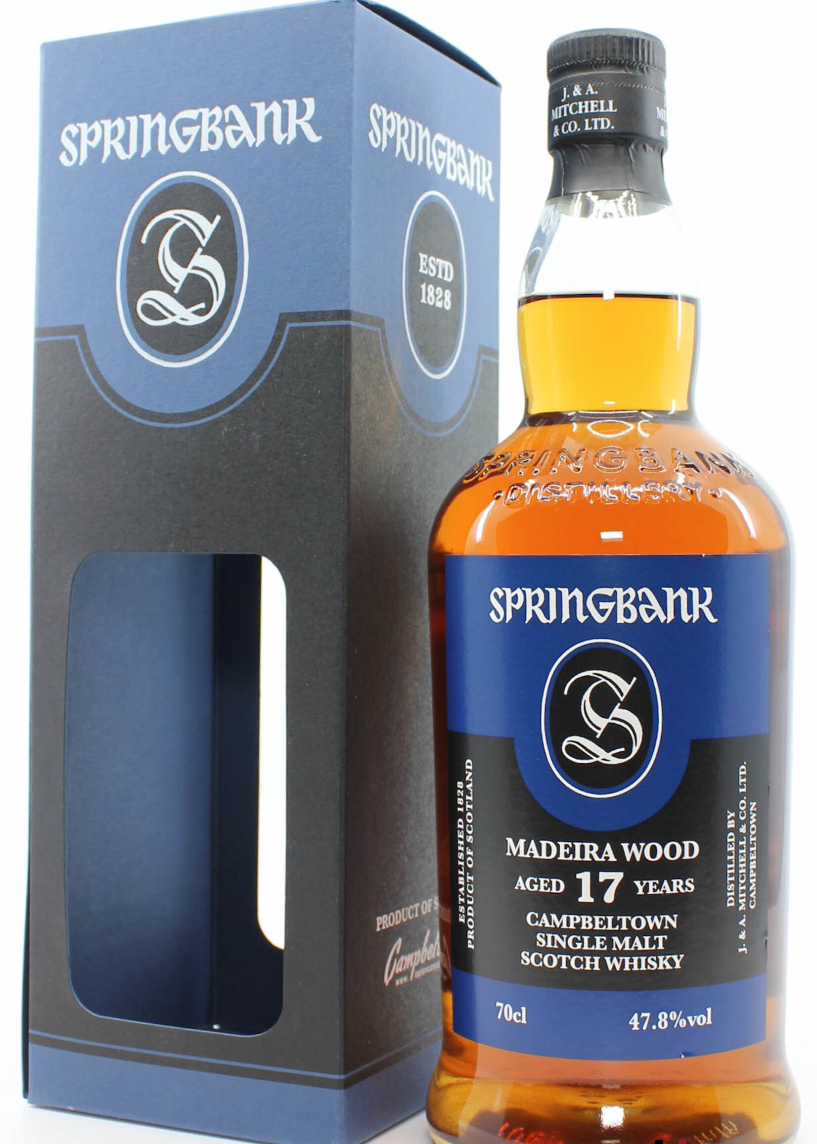 Springbank Springbank 17 Years Old 2002 2020 - Madeira Wood - Blue/Black Edition 47.8% (1 of 9200)