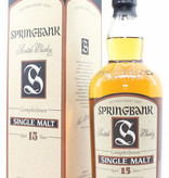 Springbank Springbank 15 Years Old - Beige Label - Old Bottling 46%