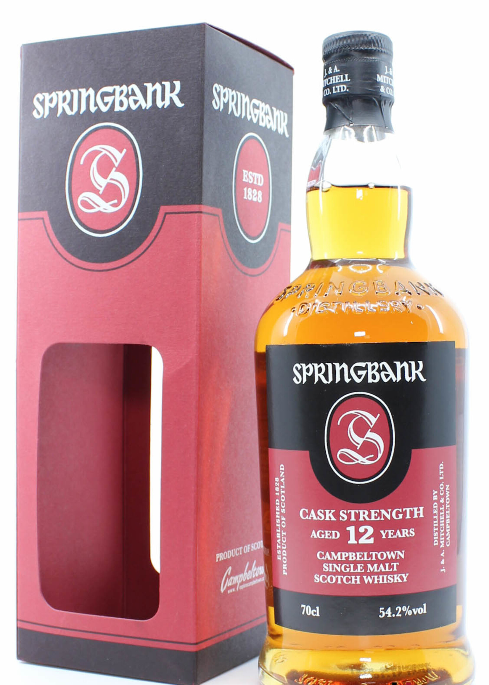 Springbank Springbank 12 Years Old 2017 - Cask Strength - Red/Black Edition 54.2%
