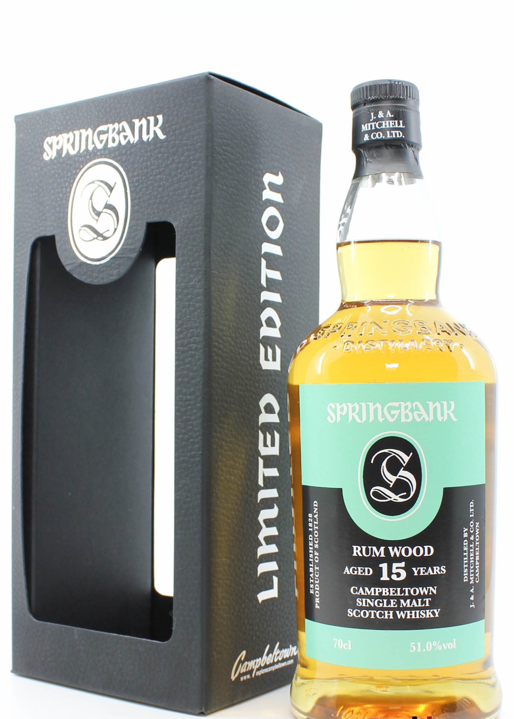 Springbank Springbank 15 Years Old 2003 2019 - Rum Wood 51.0% (1 of 9000)
