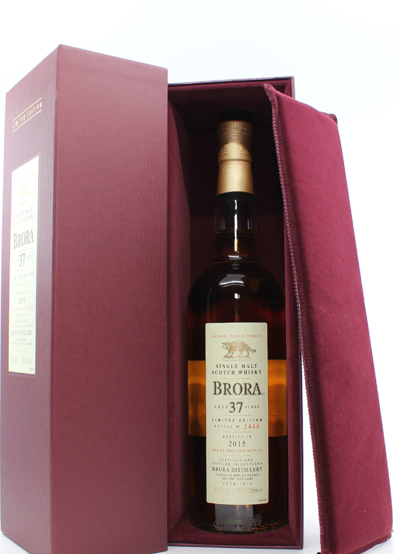 Brora Brora 37 Years Old 1977 2015 - 14th Release - Limited Edition 50.4% (1 of 2976)