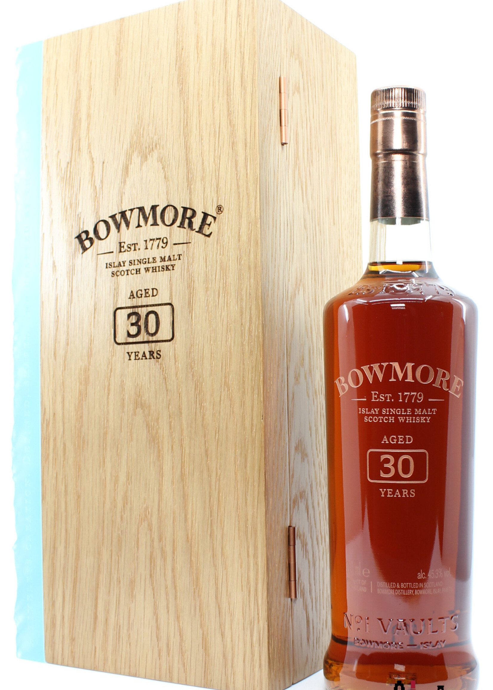Bowmore Bowmore 30 Years Old 1989 2020 45.3% (1 of 2580) - Full Set
