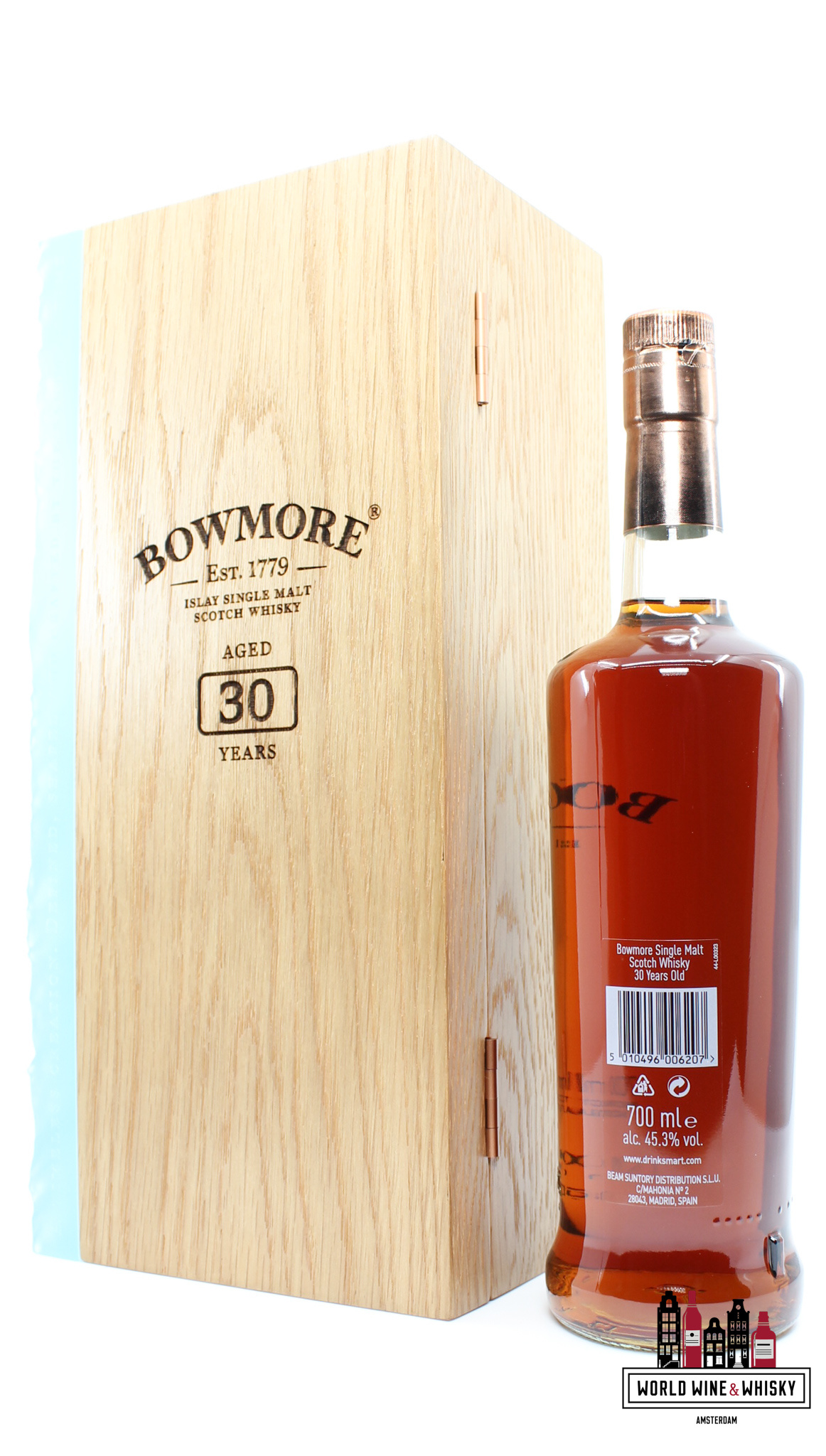 Bowmore Bowmore 30 Years Old 1989 2020 45.3% (1 of 2580) - Full Set