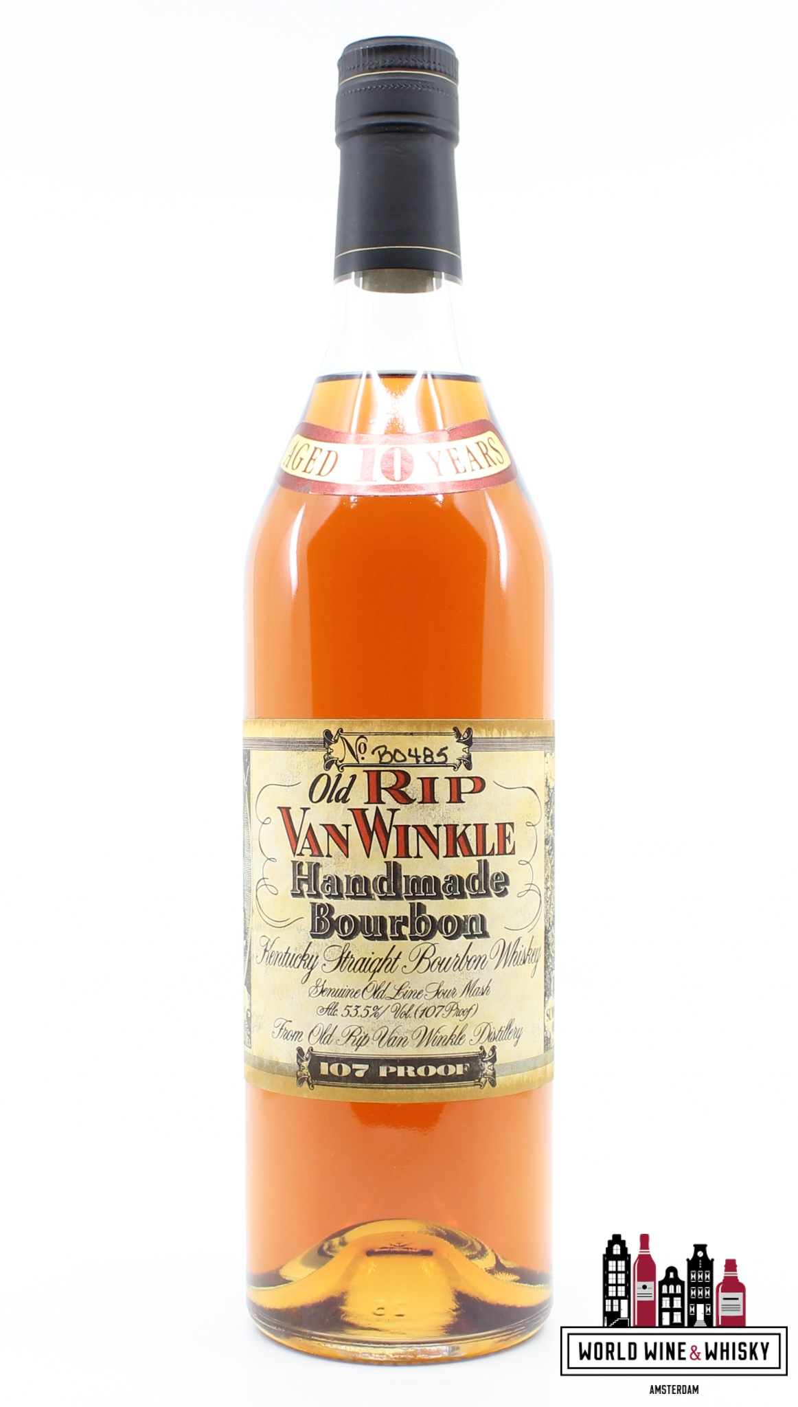 Old Rip Van Winkle Old Rip Van Winkle 10 Years Old - Handmade Bourbon 107 Proof 53.5%