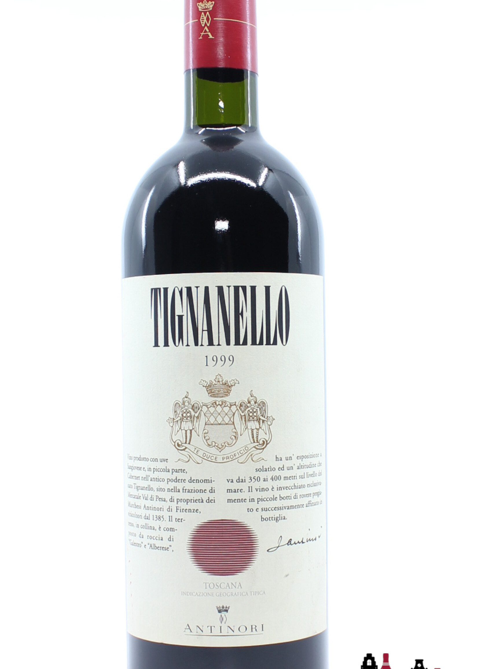 Antinori Tignanello Marchesi Antinori Tignanello 1999 (91 Parker Points)
