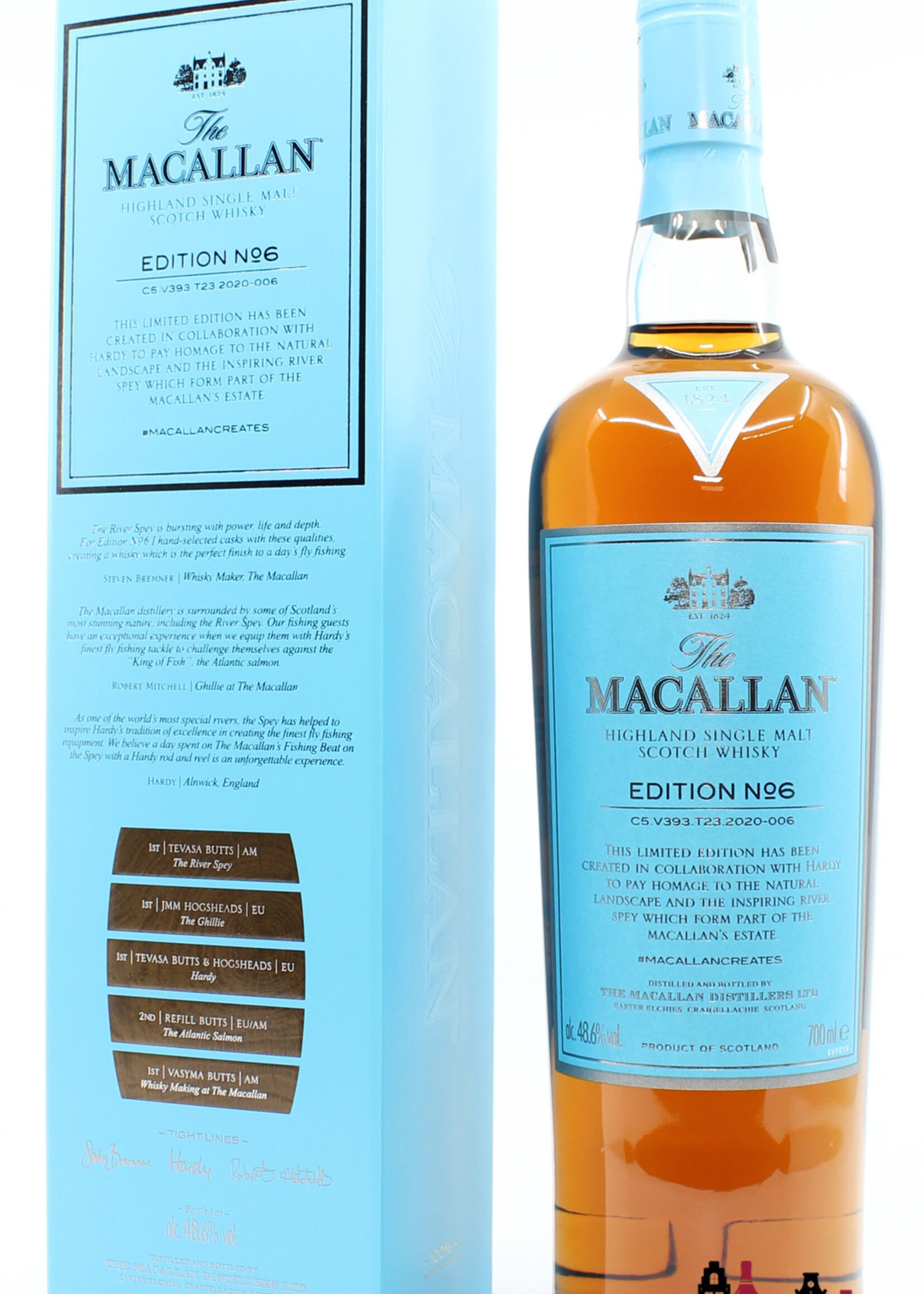 The Macallan Macallan Edition No 6 2020 - C5.V393.T23.2020-006 48.6% 700ml (in cardboard case)