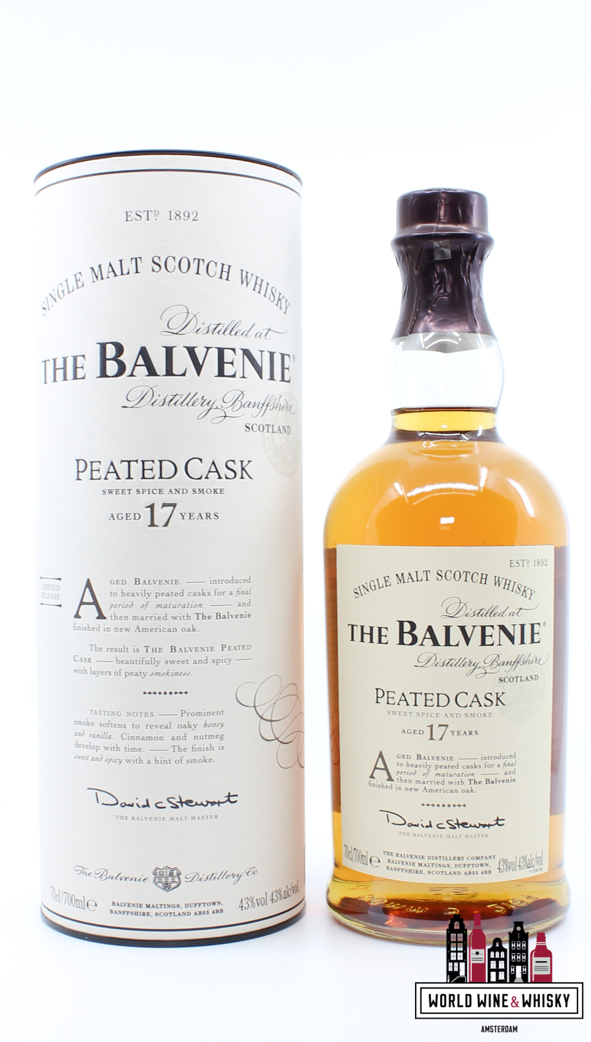 Balvenie Balvenie 17 Years Old - Peated Cask - Limited Release 43%