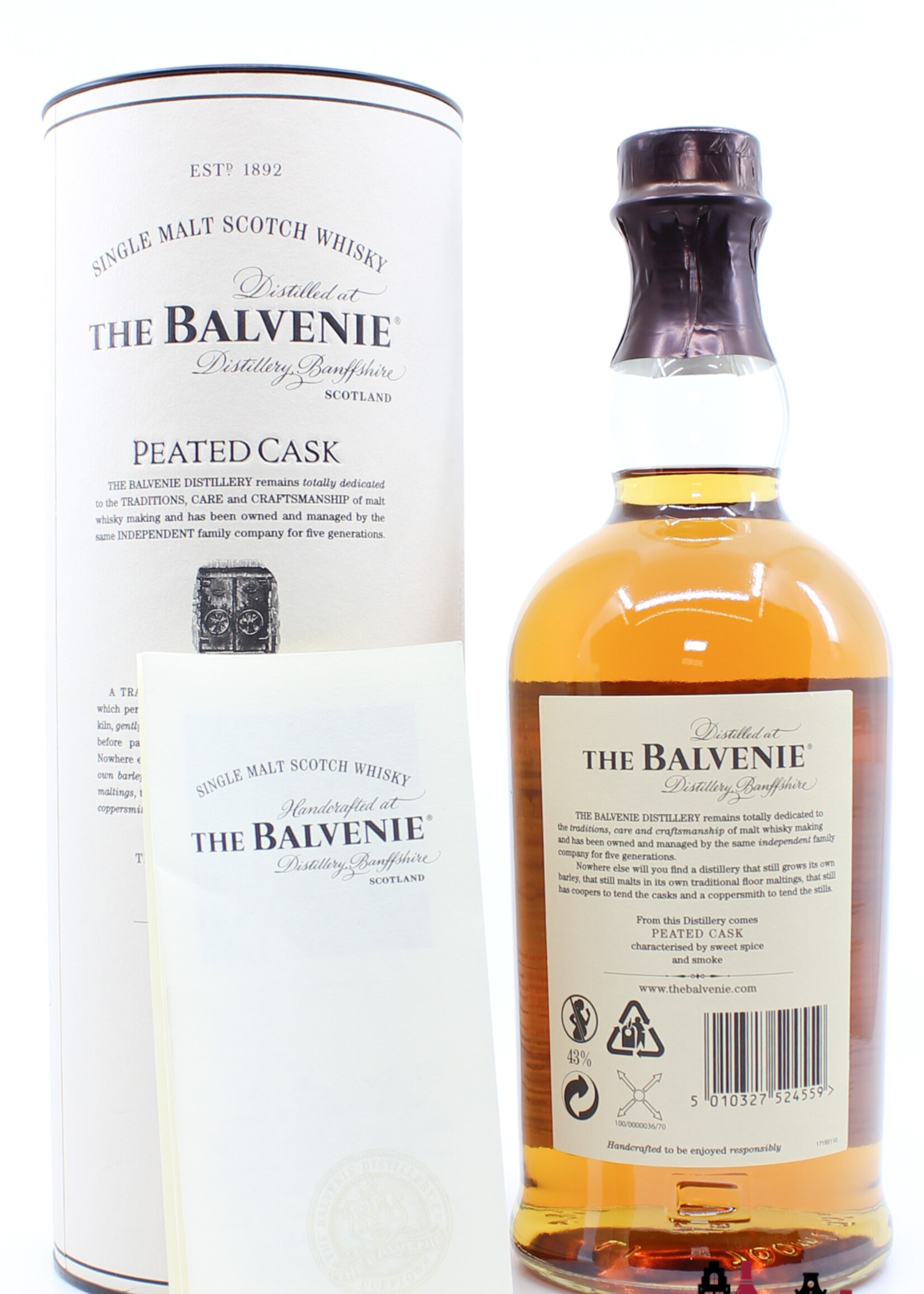 Balvenie Balvenie 17 Years Old - Peated Cask - Limited Release 43%