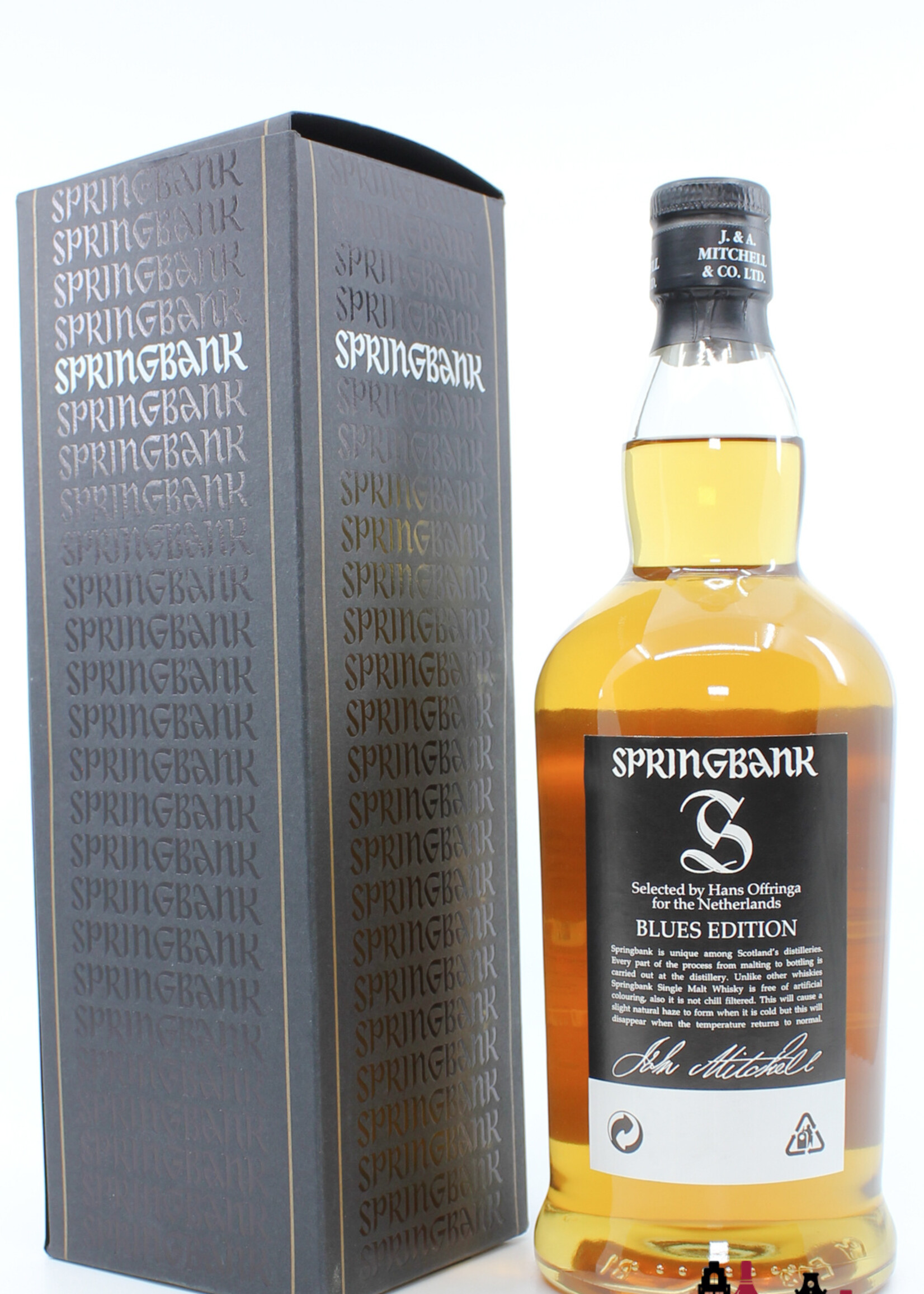 Springbank Springbank 12 Years Old 1998 2011 - Cask Strength - Blues Edition - Hans Offringa, The Netherlands 57.3% (1 of 1260)