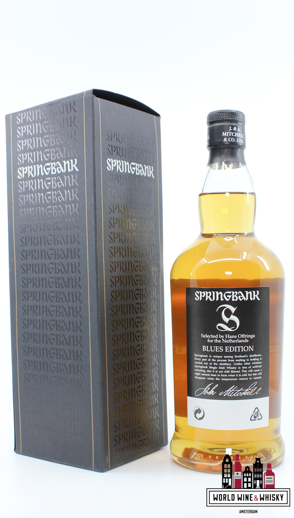 Springbank Springbank 12 Years Old 1998 2011 - Cask Strength - Blues Edition - Hans Offringa, The Netherlands 57.3% (1 of 1260)