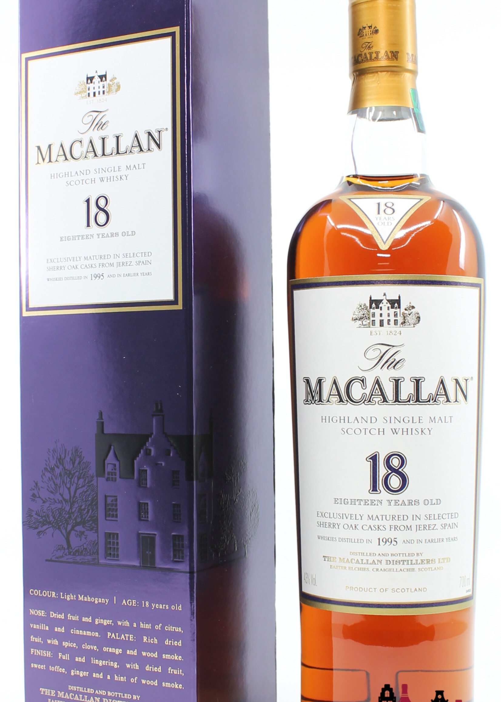 The Macallan Macallan 18 Years Old 1995 2013 Sherry Oak Casks 43%