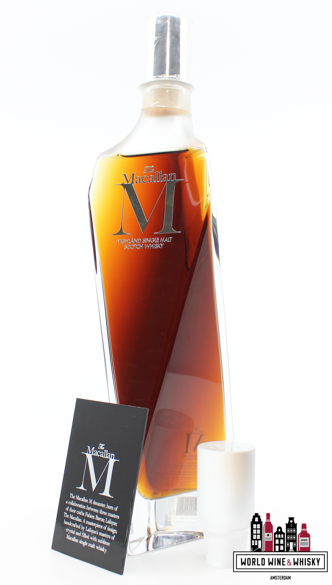The Macallan Macallan M Decanter 2015 - MMXV - Lalique Crystal France 44% - full set (1 of 2746)