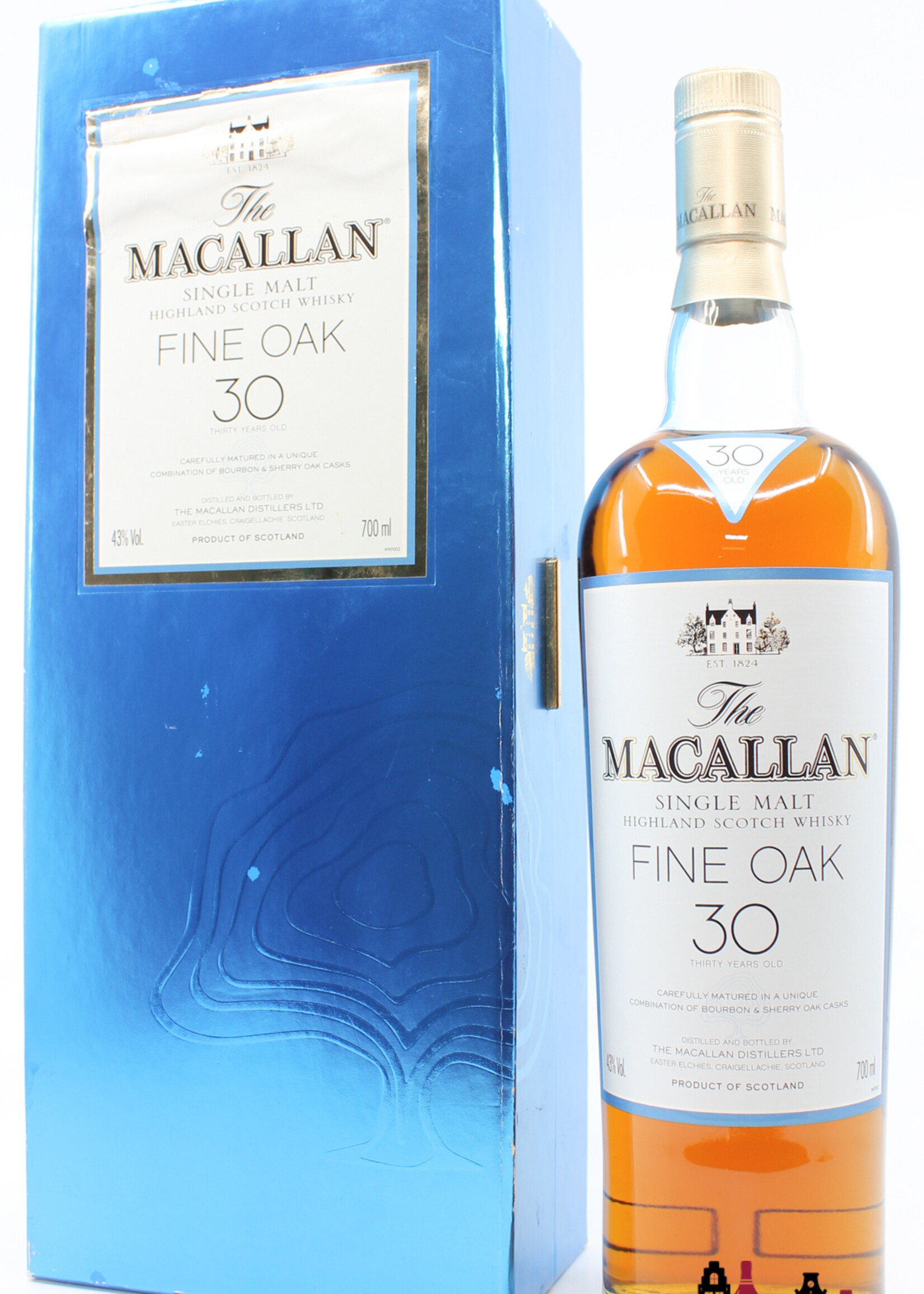 The Macallan Macallan 30 Years Old 2007 Fine Oak 43% (in luxury case)