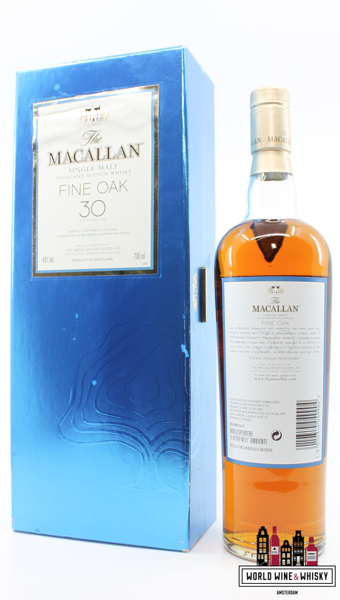 SALE 食いつか 7/31 まで) Macallan 30年 Fine Oak