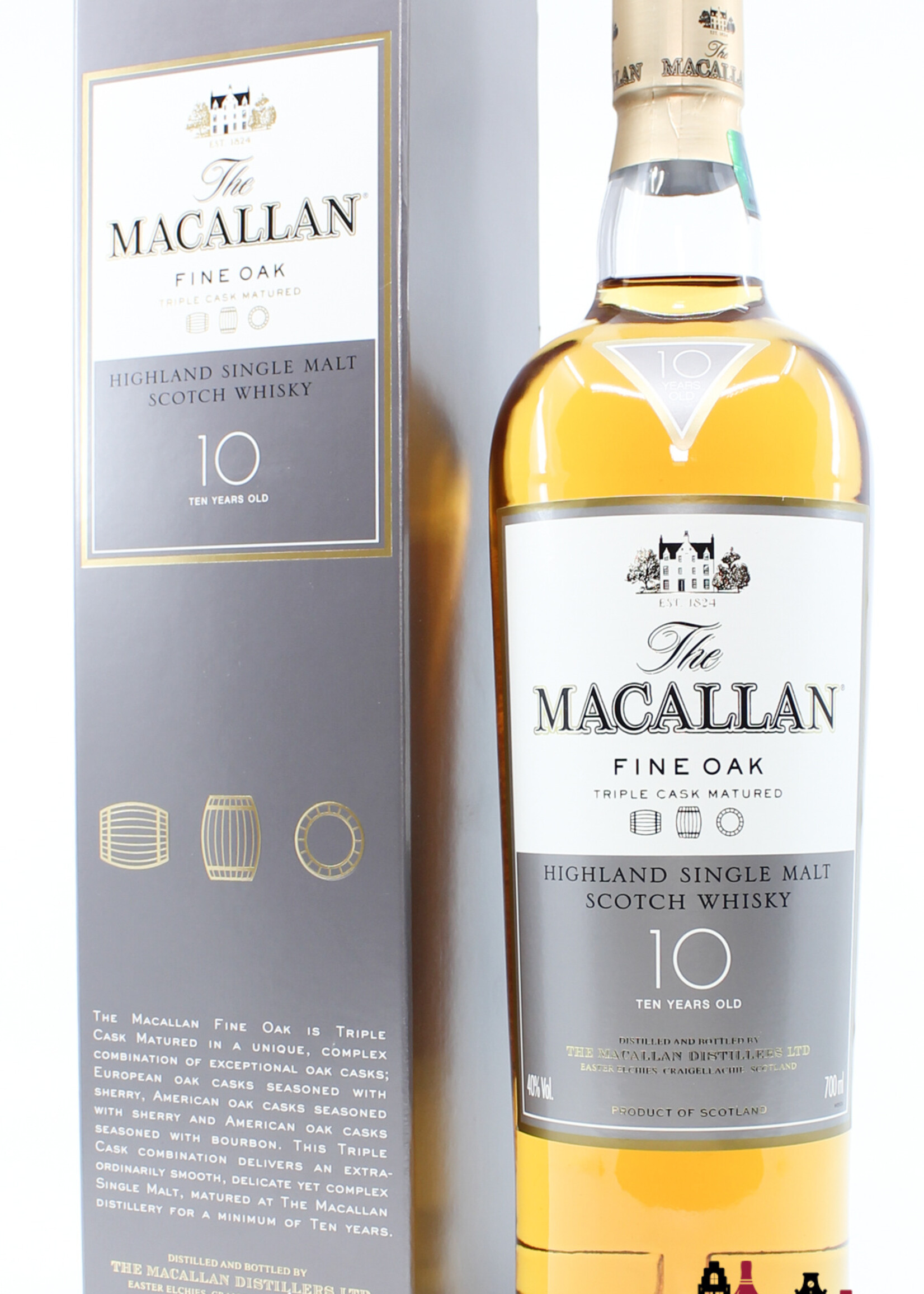 The Macallan Macallan 10 Years Old - Fine Oak Triple Cask Matured 40% 700ml