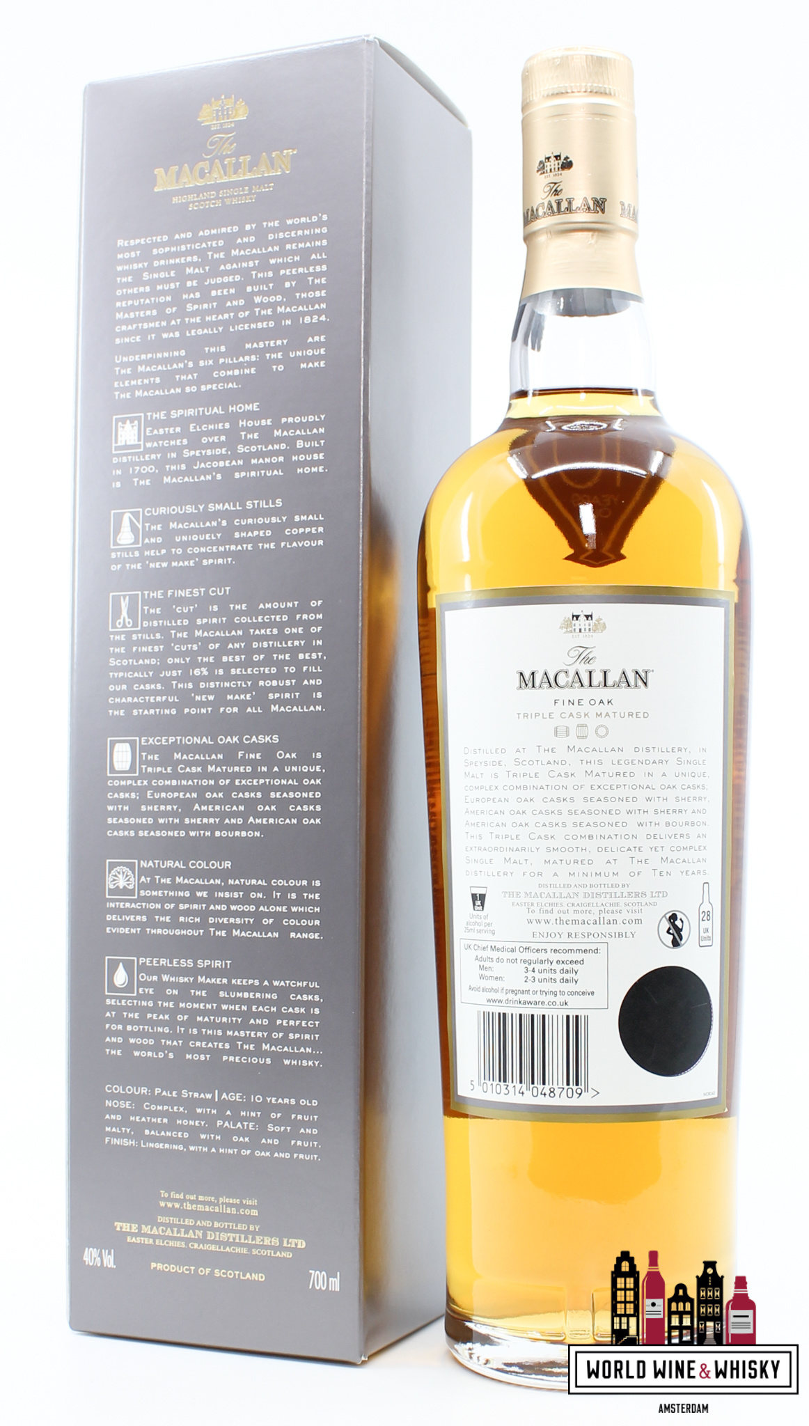 Macallan Macallan 10 Years Old - Fine Oak Triple Cask Matured 40% 700ml