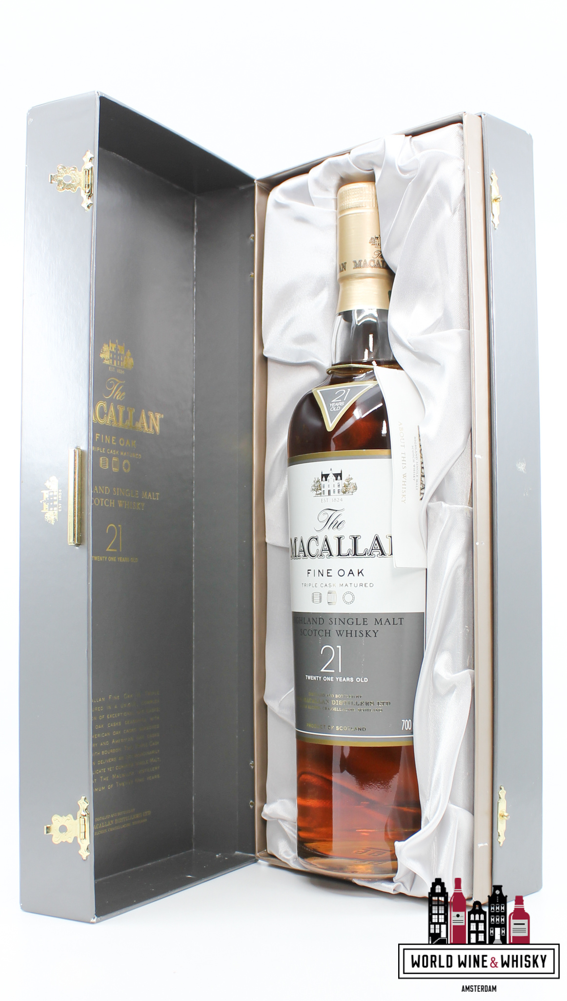 Macallan Macallan 21 Years Old - Fine Oak Triple Cask Matured 43% (in luxury case)