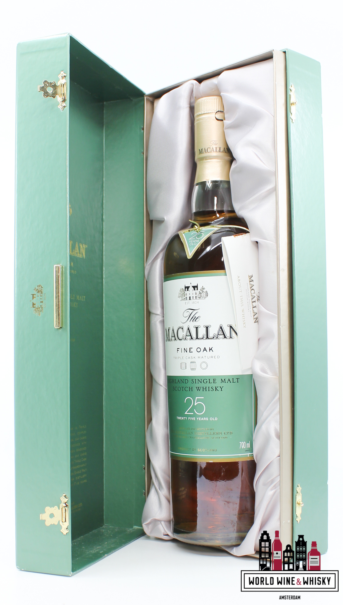 Macallan Macallan 25 Years Old 2008 - Fine Oak Triple Cask Matured 43% (in luxury case)