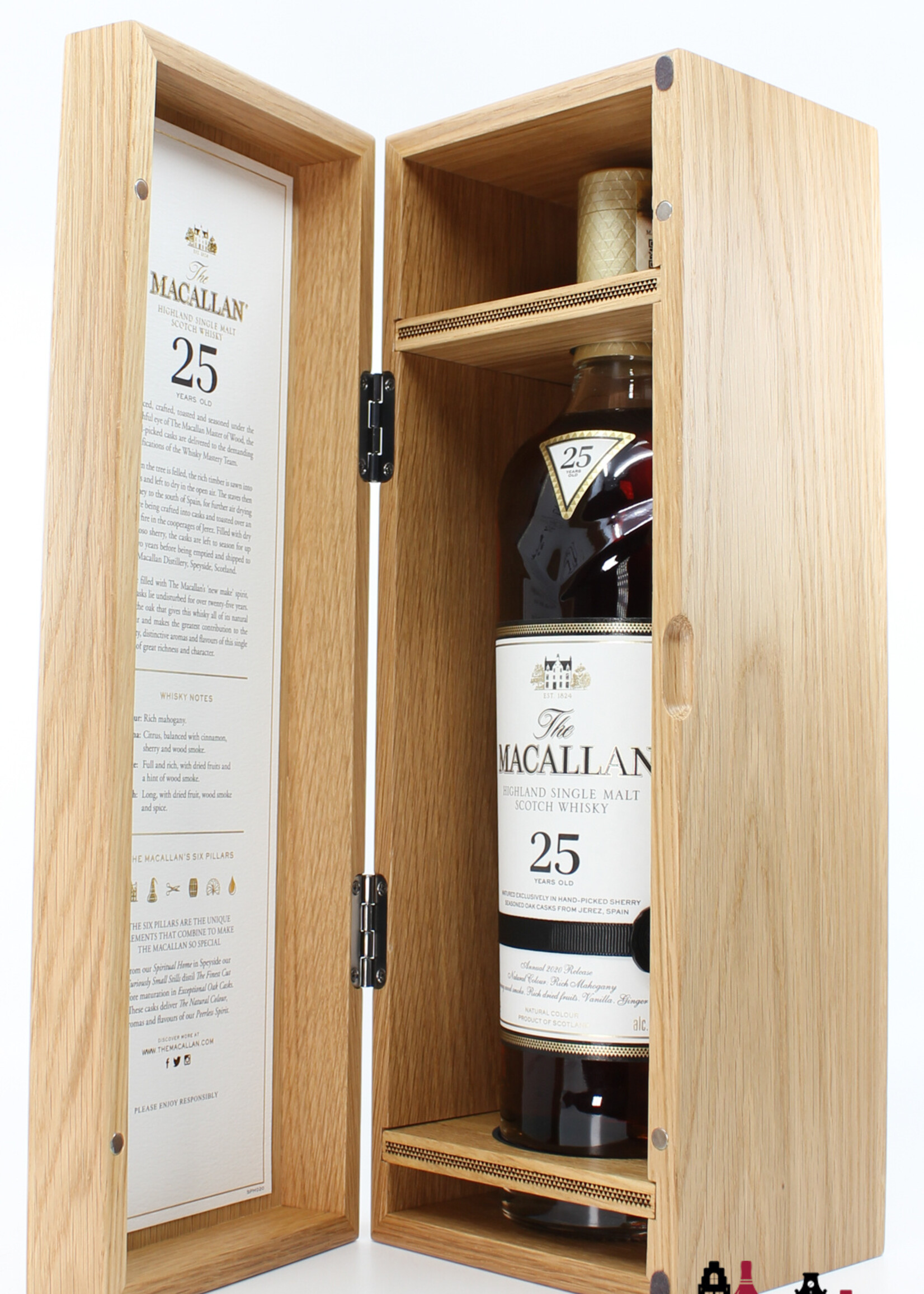 The Macallan Macallan 25 Years Old 2020 Release - Sherry Oak Casks from Jerez 43%
