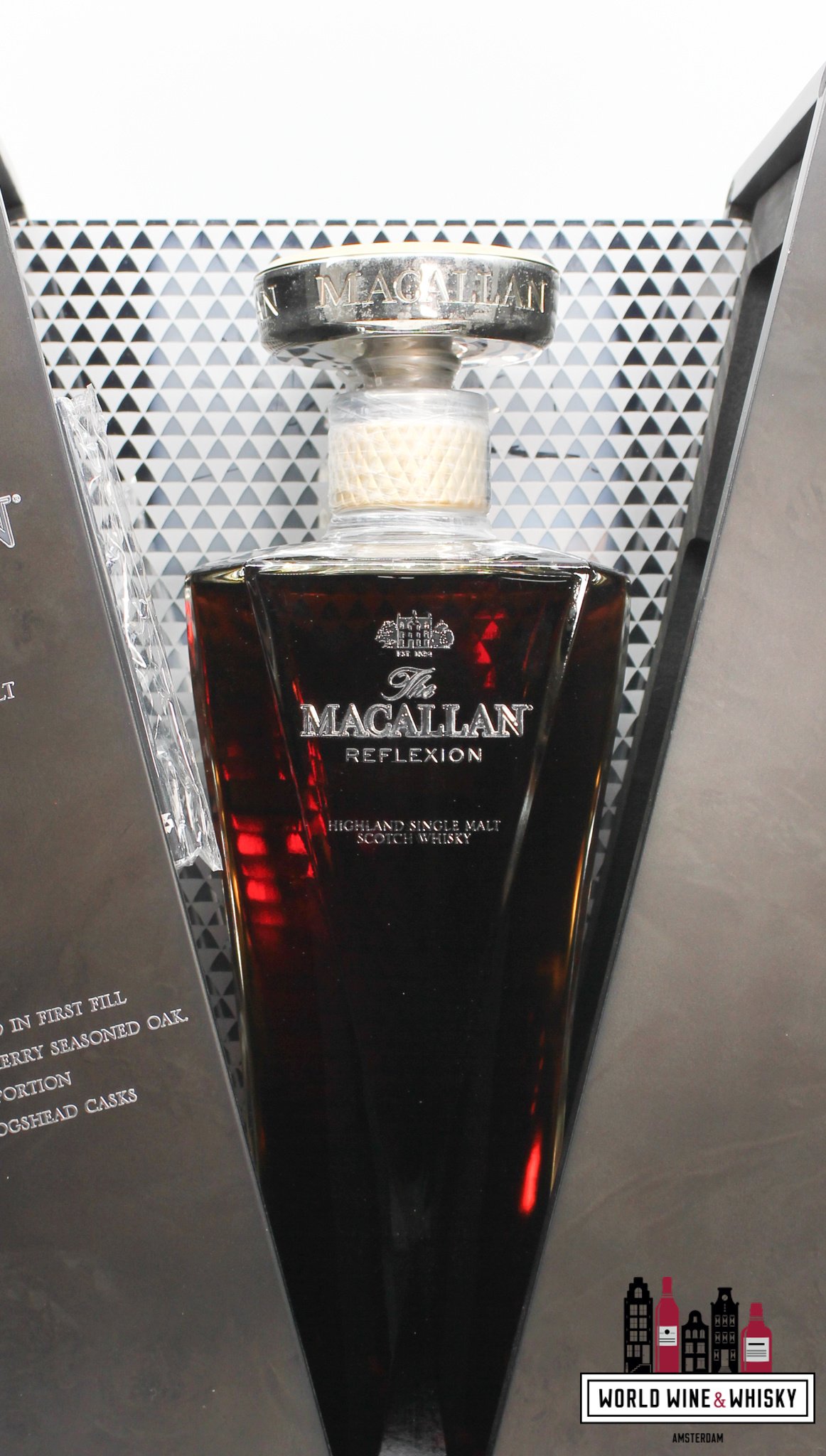 楽天市場】 [空瓶＋化粧箱] The Macallan No.6ラリックデキャンタ