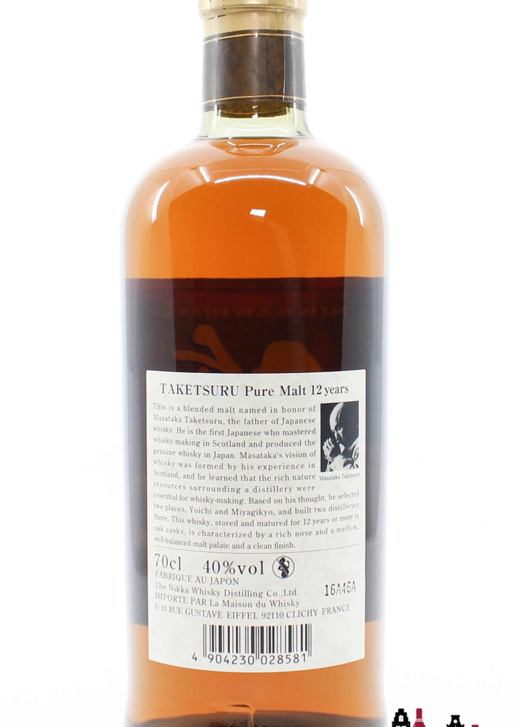 Nikka Whisky Taketsuru 12 Years Old - Pure Malt - Nikka Whisky 40%