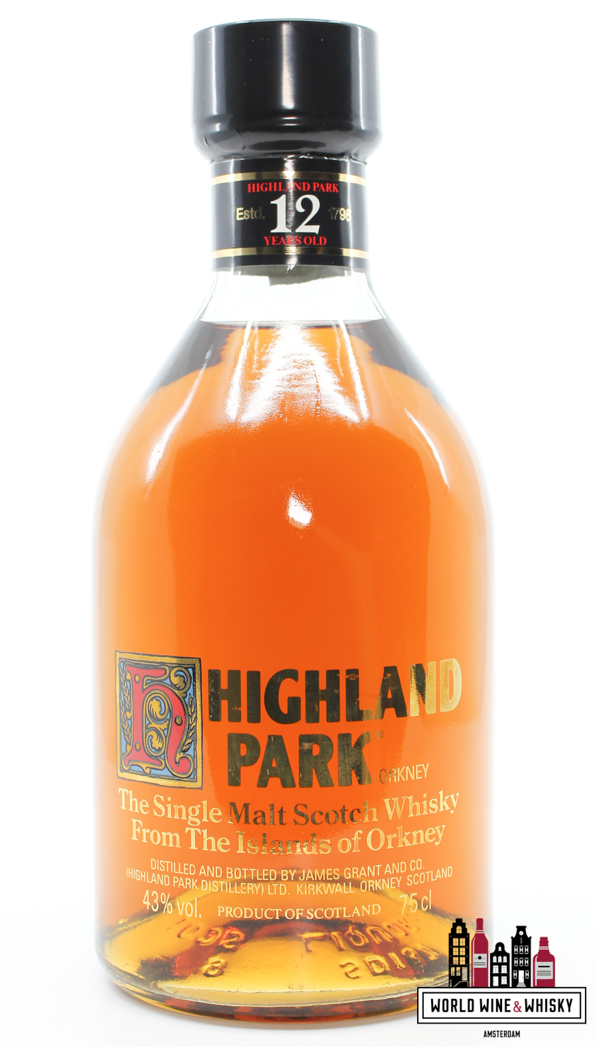Highland Park Highland Park 12 Years Old - Old Bottling 43% 750ml