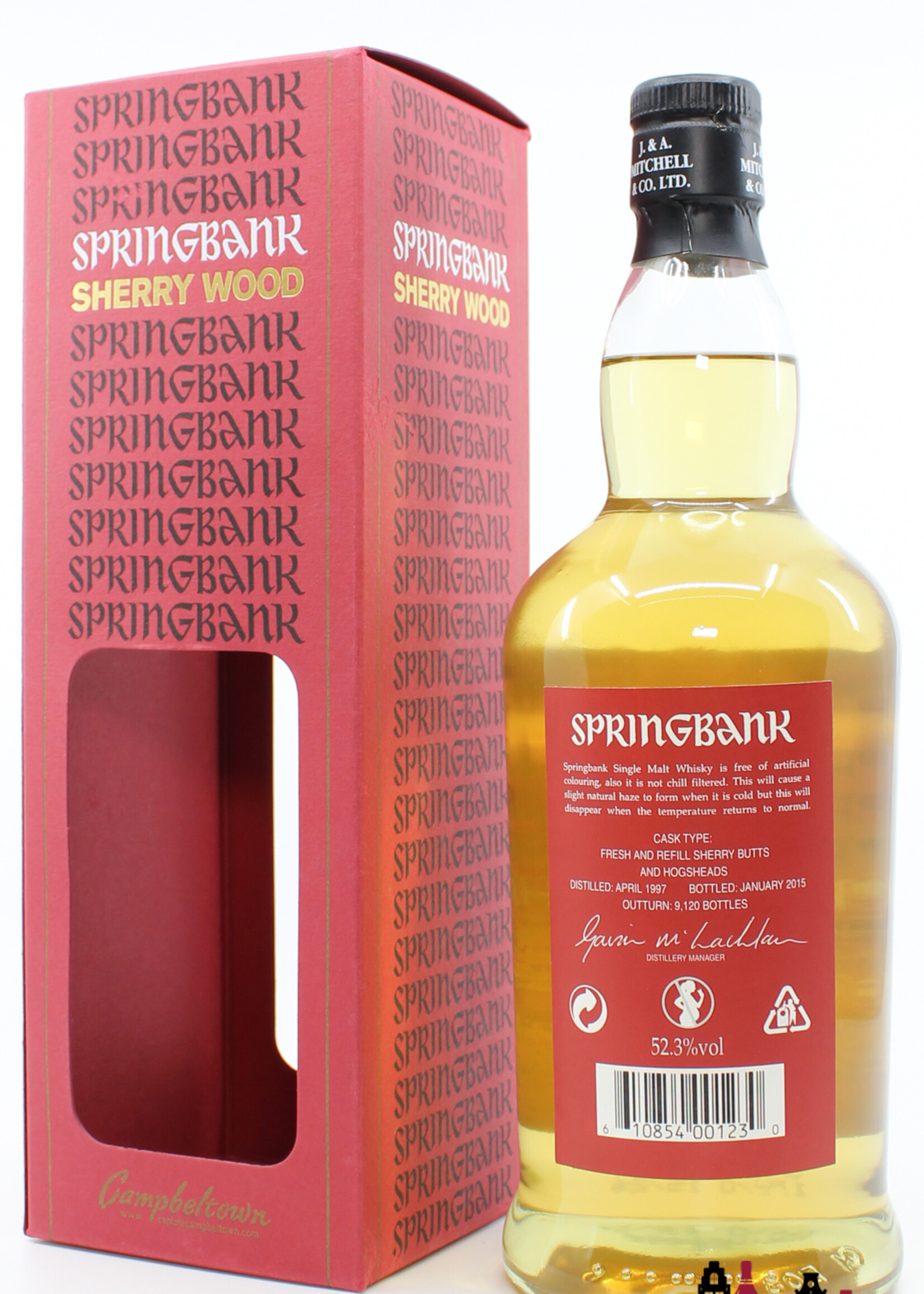 Springbank Springbank 17 Years Old 1997 2015 - Sherry Wood - Red Edition 52.3% (1 of 9120)
