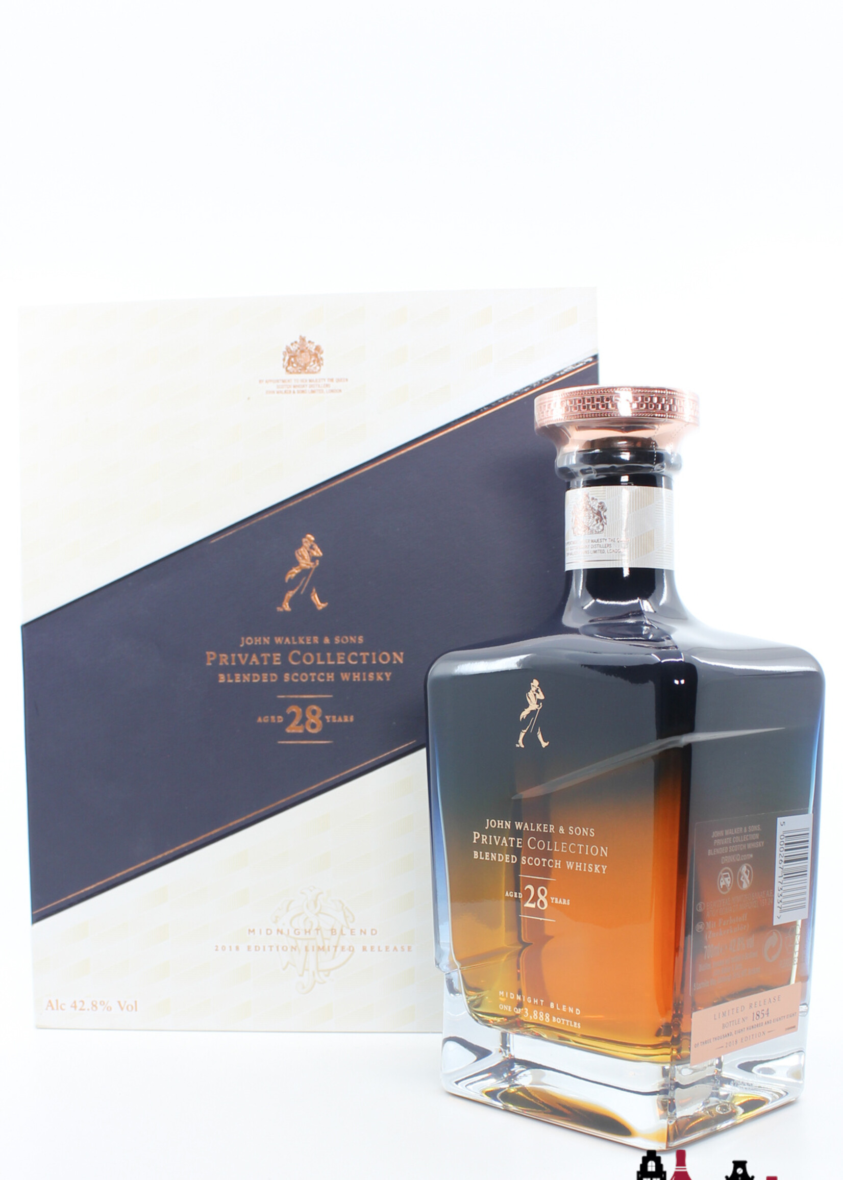 John Walker & Sons John Walker & Sons 28 Years Old 2018 - Private Collection - Midnight Blend 42.8% (1 of 3888)