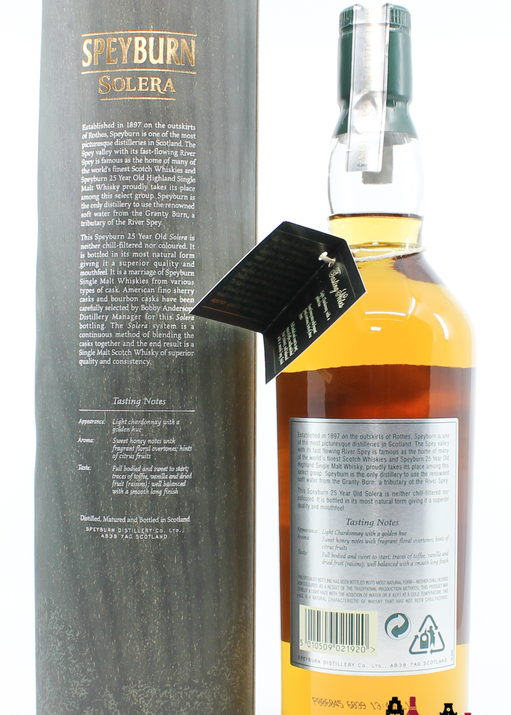 Speyburn Speyburn 25 Years Old - Solera 46%