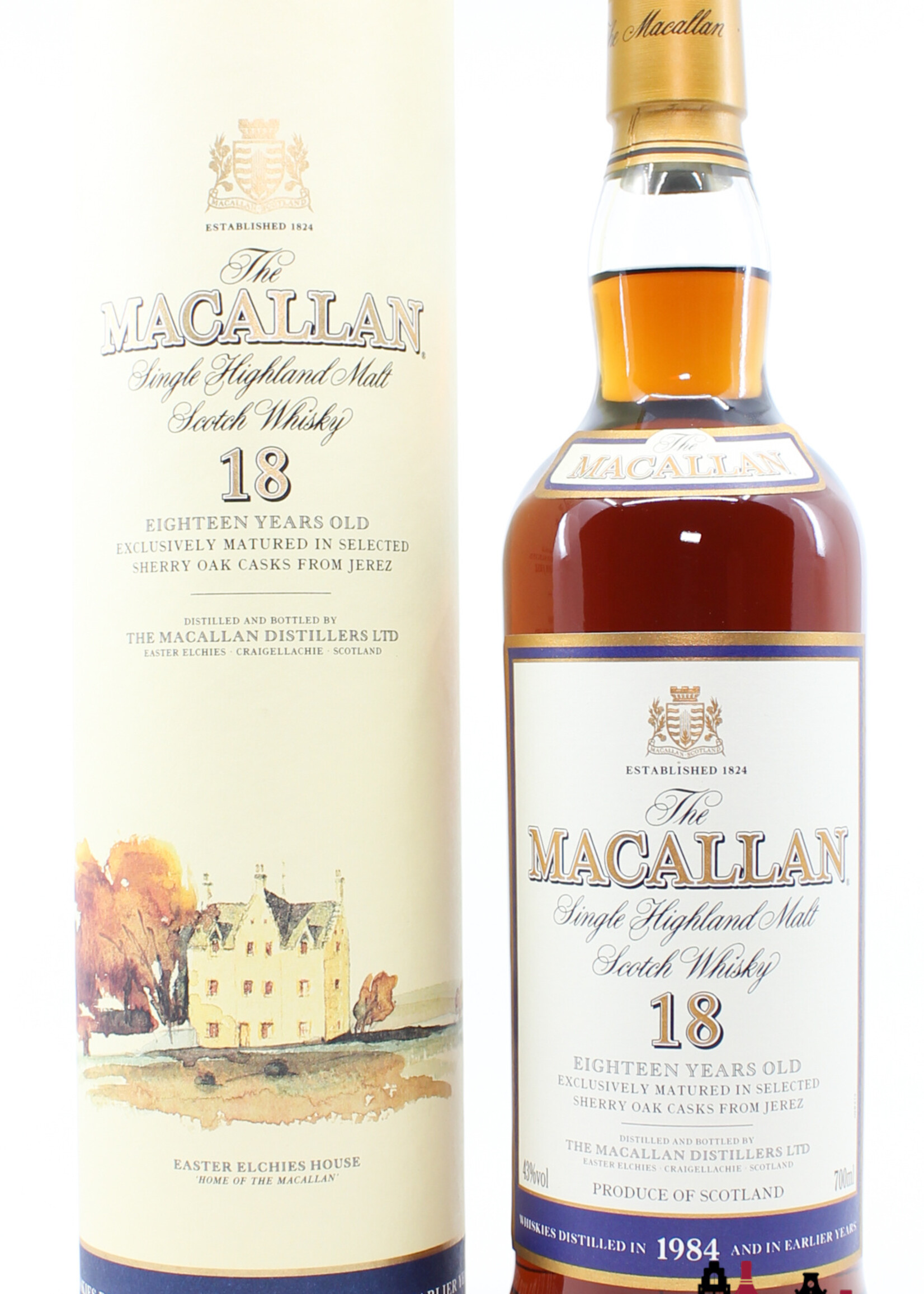 The Macallan Macallan 18 Years Old 1984 2002 Sherry Oak Casks 43%