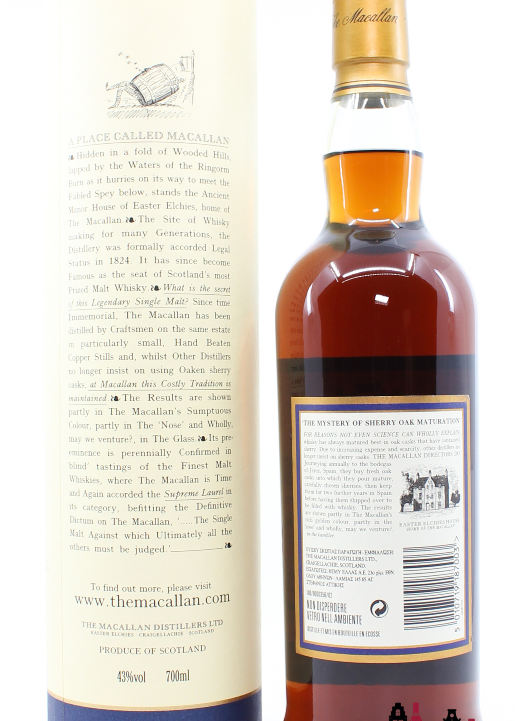 The Macallan Macallan 18 Years Old 1984 2002 Sherry Oak Casks 43%