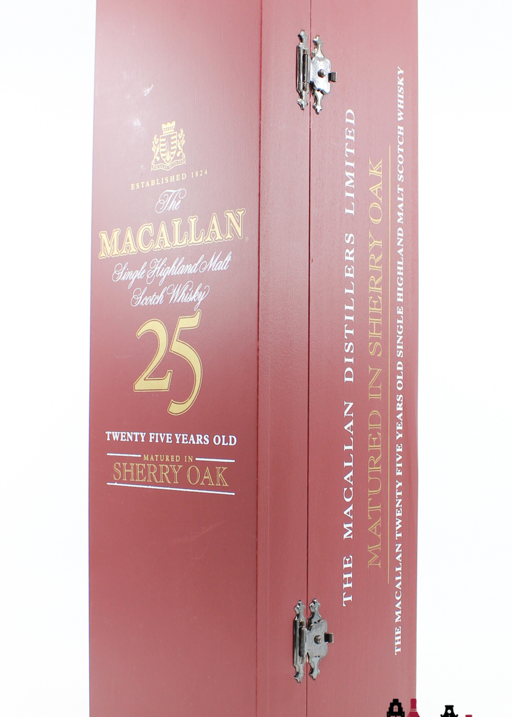 The Macallan Macallan 25 Years Old Anniversary Malt - Sherry Oak 43% 700ml (In the red case)