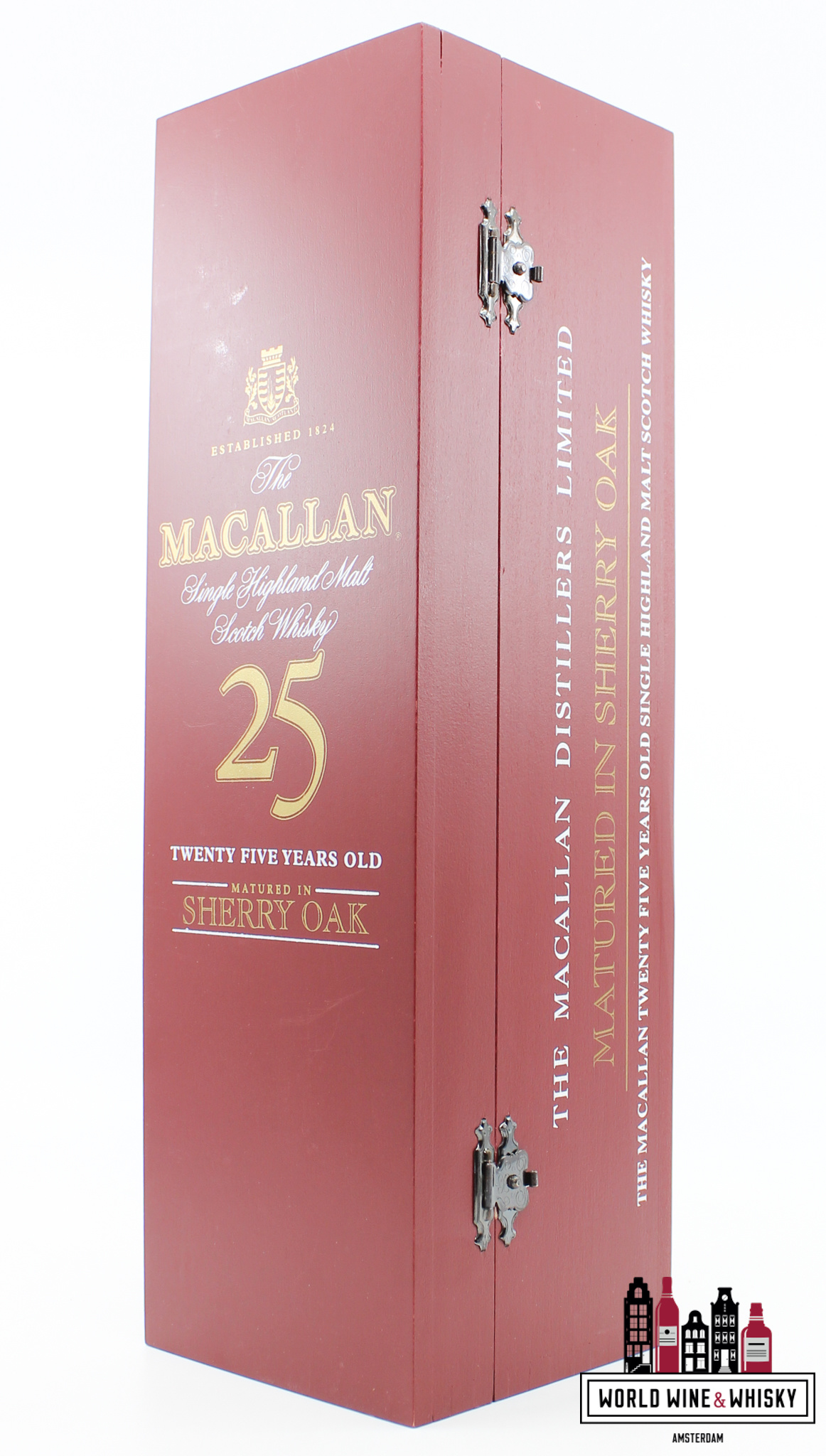 Macallan Macallan 25 Years Old Anniversary Malt - Sherry Oak 43% 700ml (In the red case)