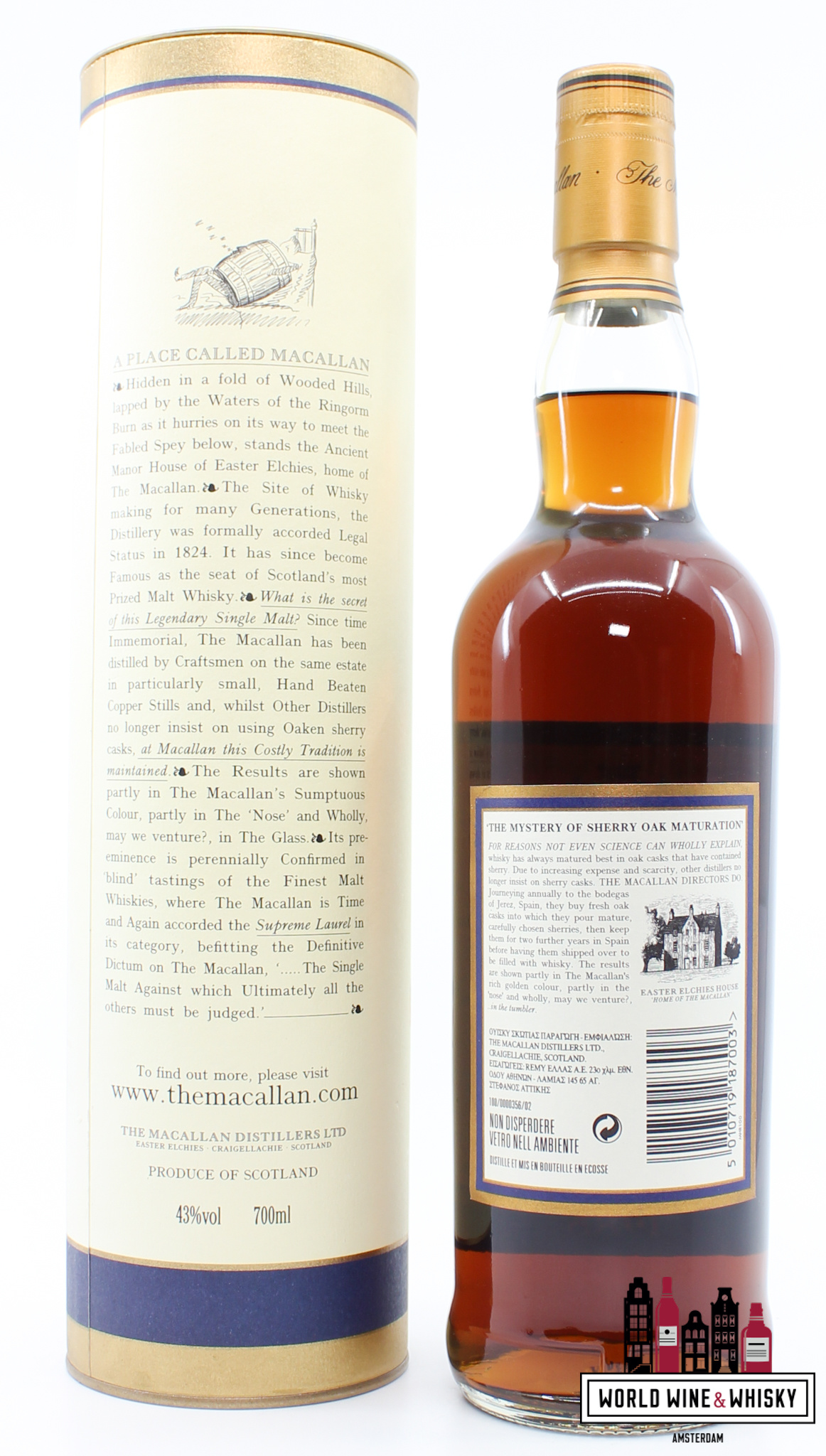 The Macallan Macallan 18 Years Old 1985 2003 Sherry Oak Casks 43%