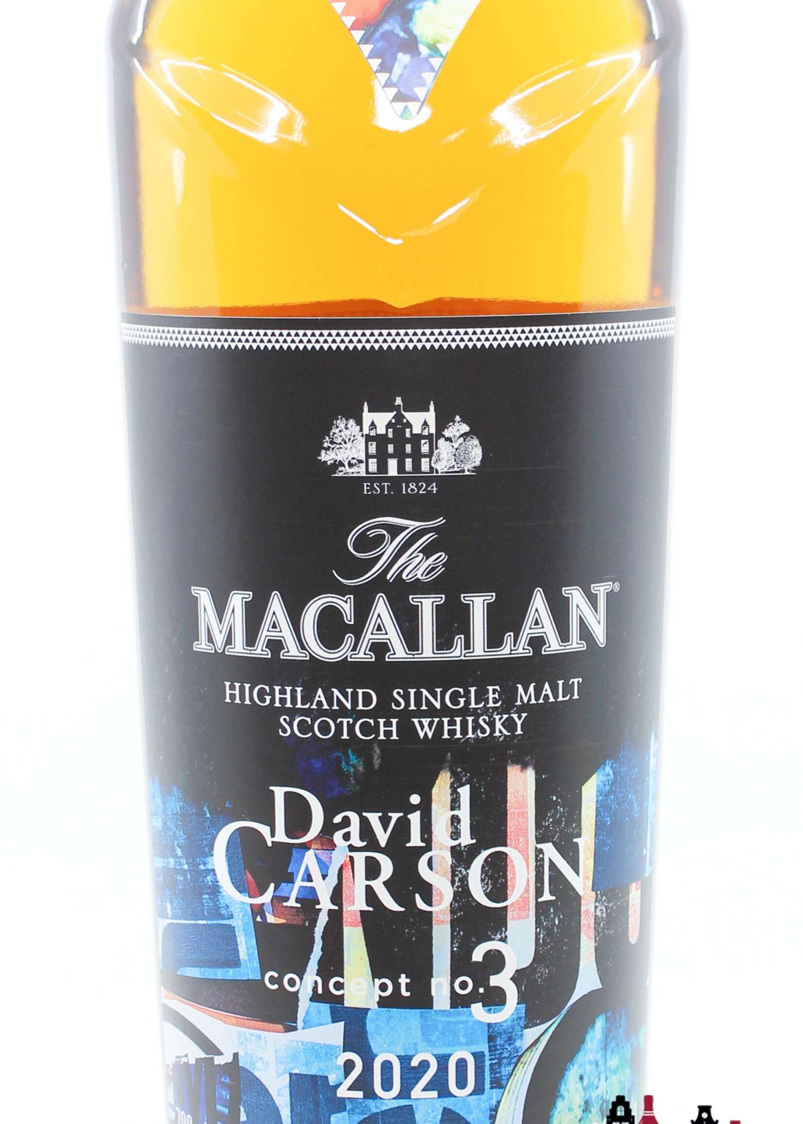 The Macallan Macallan 2020 Concept Number 3 - David Carson 40.8% - Travel Retail Release Only