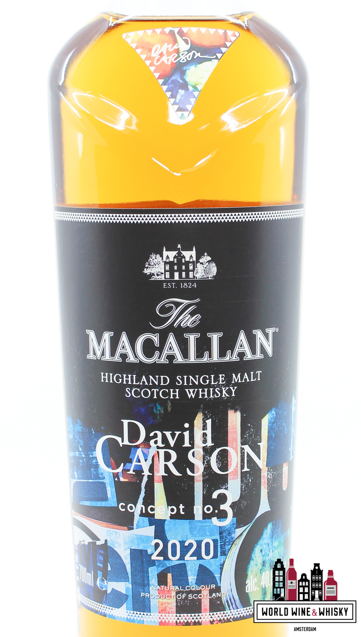 Macallan 2020 Concept Number 3 - David Carson 40.8% - Travel