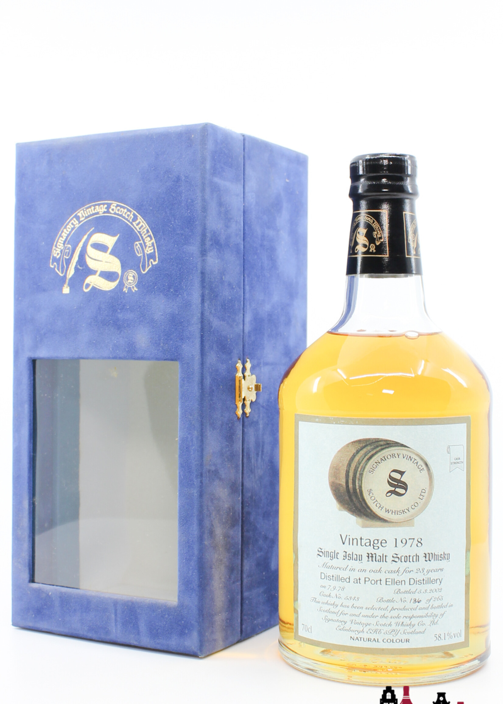 Port Ellen Port Ellen 23 Years Old 1978 2002 - Cask 5343 - Vintage Collection - Signatory Vintage 58.1% (1 of 265)