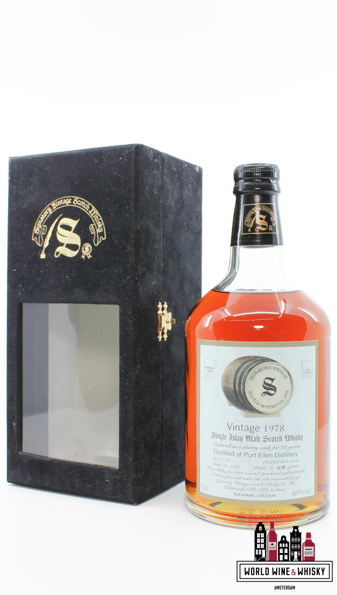 Port Ellen Port Ellen 23 Years Old 1978 2002 - Cask 5265 - Vintage Collection - Signatory Vintage 60.9% (1 of 464)