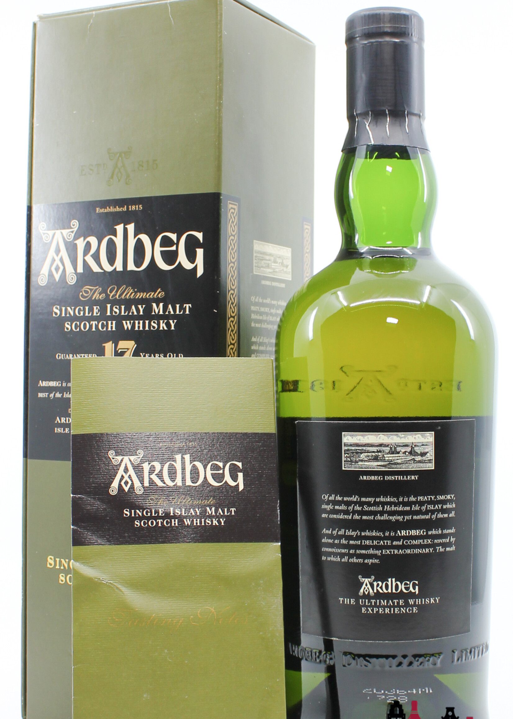 Ardbeg Ardbeg 17 Years Old -  The Ultimate 40% (in cardboard case + papers)