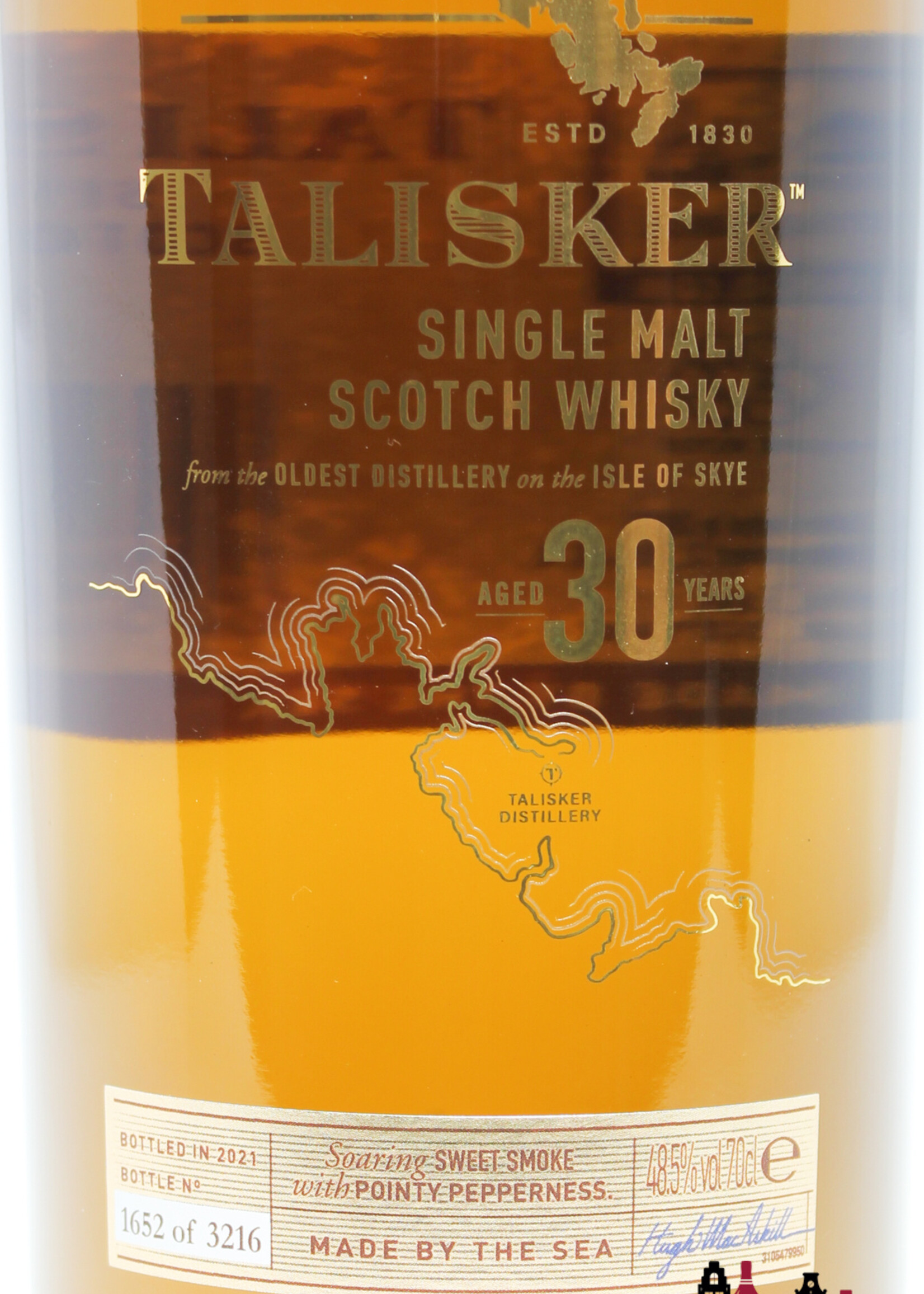 Talisker Talisker 30 Years 2021 - Limited Release 48.5% (1 of 3216)