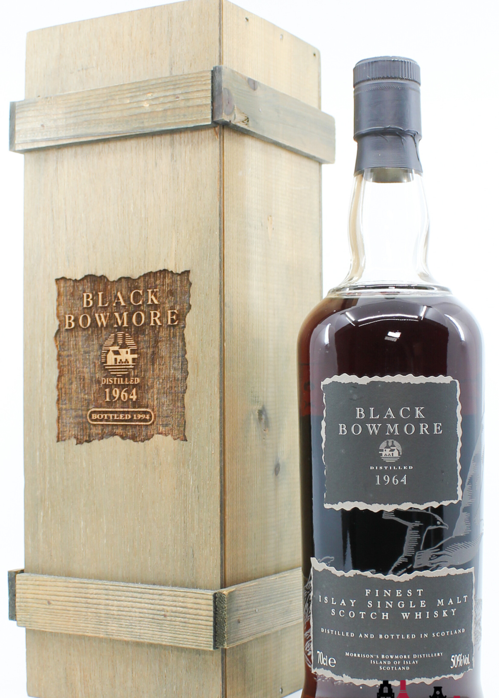Bowmore Bowmore Black 30 Years Old 1964 1994 - 2nd Release - Limited Edition 50% (1 of 2000)