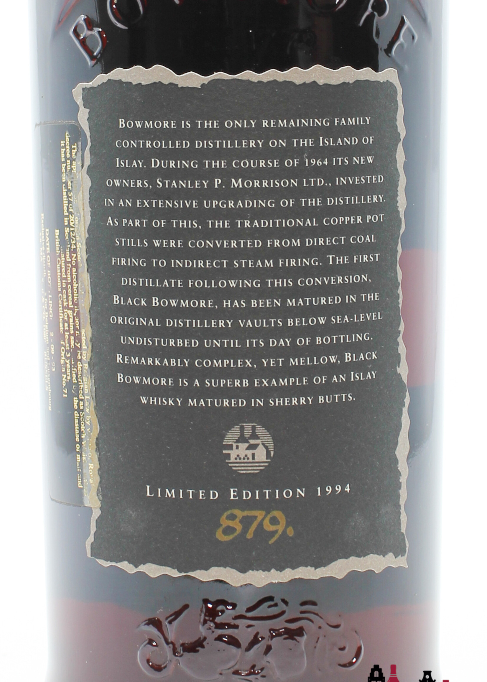 Bowmore Bowmore Black 30 Years Old 1964 1994 - 2nd Release - Limited Edition 50% (1 of 2000)